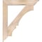 Ekena Millwork Balboa Traditional Smooth Bracket w/ Offset Brace, Douglas Fir, 7 1/2"W x 42"D x 48"H BKT0806X42X48BOA01SDF - alternate 4